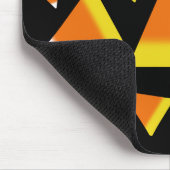 Candy Corn Black Mousepad (Ecke)
