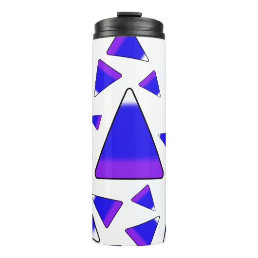 Candy Corn Blue & Lila Thermosbecher (Vorderseite)