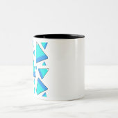 Candy Corn Blues Zweifarbige Tasse (Mittel)