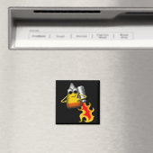 Candy Corn Chaos - Funny 1 von 4 - Magnet (In Situ (Geschirrspüler))