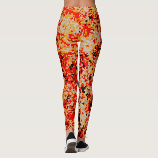 Candy Corn Confetti Leggings (Rückseite)