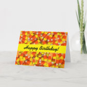 Candy Corn - Corny Birthday Karte (Vorderseite)