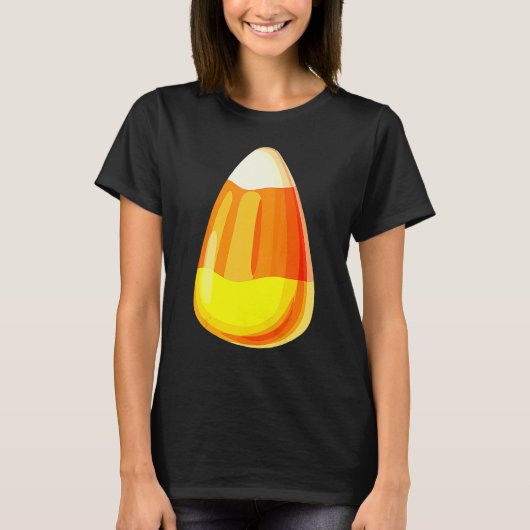 Candy Corn Costume Last Minute Lazy Party 1 T-Shirt (Vorderseite)