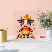 Candy Corn Cow Acrylschild (Hochzeit)