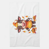Candy Corn Cow Geschirrtuch (Vertikal)