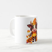 Candy Corn Cow Kaffeetasse (Vorderseite Links)