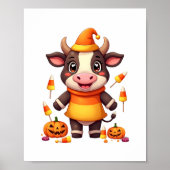 Candy Corn Cow Poster (Vorne)