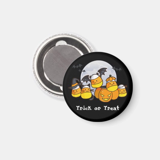 Candy Corn Critters Magnet (Vorderseite/Rückseite)