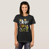 Candy Corn Cutie Halloween Costume 2022 National D T-Shirt (Vorne ganz)