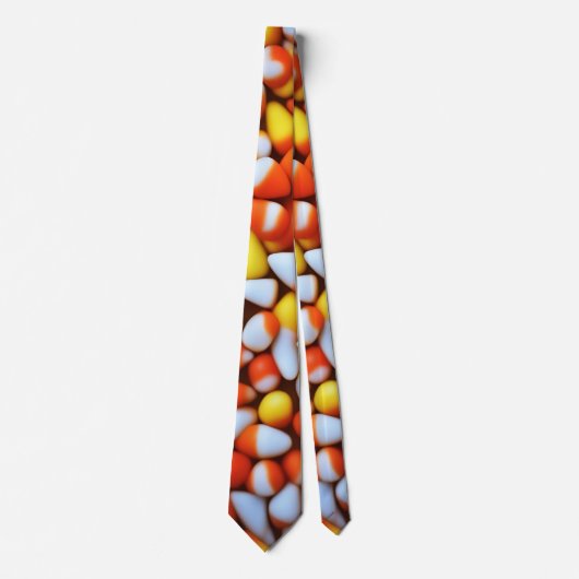 Candy Corn Design Krawatte (Vorderseite)