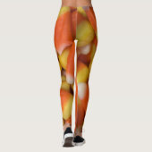 Candy Corn Design Leggings (Rückseite)