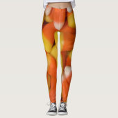 Candy Corn Design Leggings (Vorderseite)