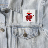 Candy Corn Devil Halloween Button (Beispiel)