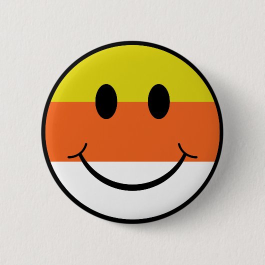 Candy Corn Face Button (Vorderseite)