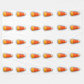 Candy Corn Fleece Blanket (Vorderseite (Horizontal))