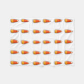 Candy Corn Fleece Blanket (Vorderseite (Horizontal))