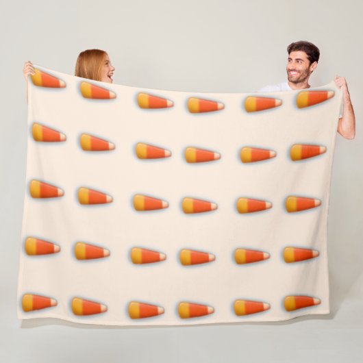 Candy Corn Fleece Blanket 60"x 80" (Beispiel)