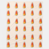 Candy Corn Fleece Blanket 60"x 80" (Vorderseite)