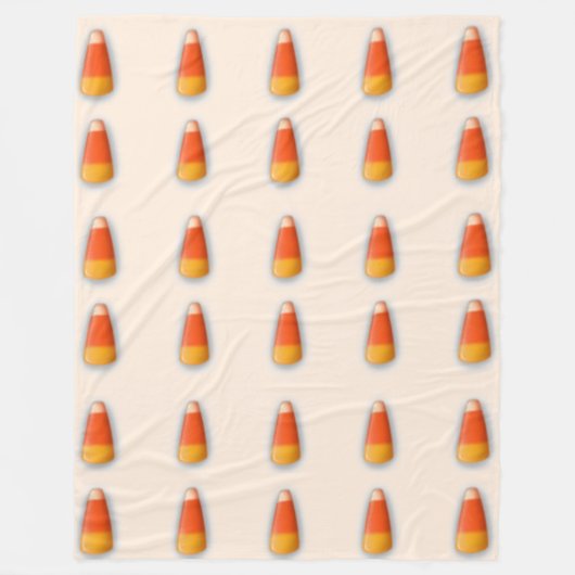 Candy Corn Fleece Blanket 60"x 80" (Vorderseite)