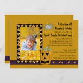 Candy Corn - Foto Halloween Party Invita Einladung (Vorne/Hinten)