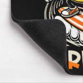 Candy Corn Funny Halloween Design Mousepad (Ecke)