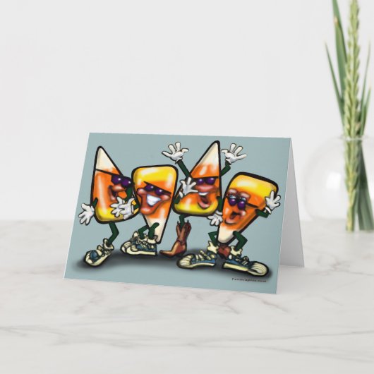Candy Corn Gang Card Karte (Vorderseite)