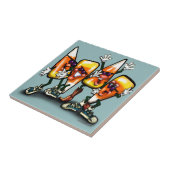 Candy Corn Gang Fliese (Seite)