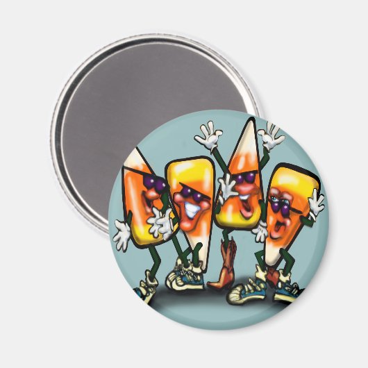 Candy Corn Gang Magnet (Vorderseite/Rückseite)