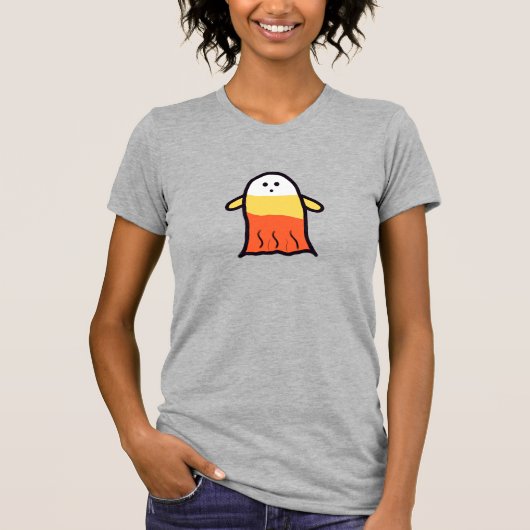 Candy Corn Ghost T-Shirt (Vorderseite)