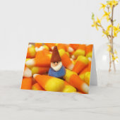 Candy Corn Gnome Karte (Gelbe Blume)