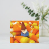 Candy Corn Gnome Postkarte (Stehend Vorderseite)