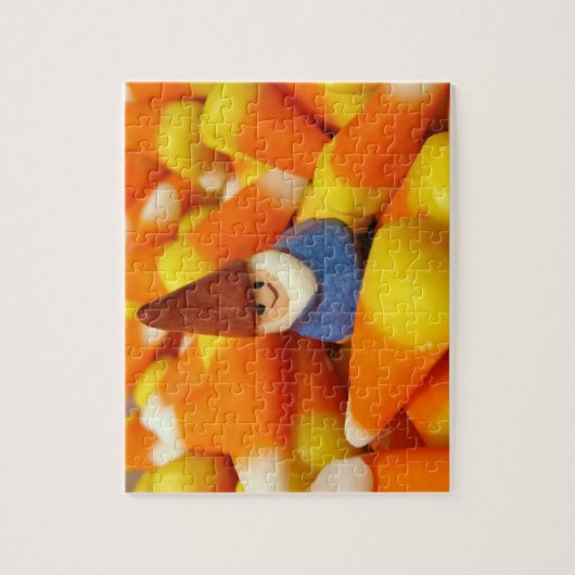Candy Corn Gnome Puzzle (Vertikal)