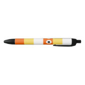 Candy Corn Halloween Black Ink Pen Kugelschreiber (Unterseite)