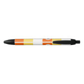 Candy Corn Halloween Black Ink Pen Kugelschreiber (Rückseite)