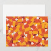 Candy Corn Halloween Dankeskarte (Vorne/Hinten)