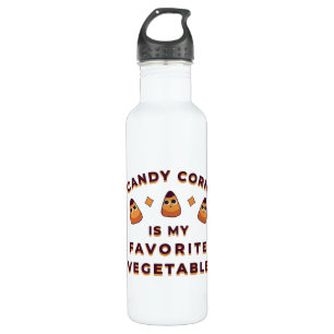 Candy Corn Halloween Edelstahlflasche