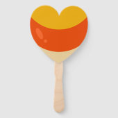 Candy Corn Halloween Fächer (Rückseite)