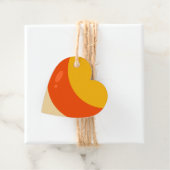 Candy Corn Halloween Geschenkanhänger (Beispiel)