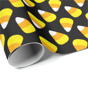 Candy Corn Halloween Geschenkpapier