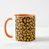 Candy Corn Halloween Individuelle Name Tasse (Links)
