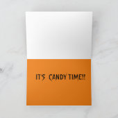 CANDY CORN HALLOWEEN KARTE (Innenseite)