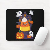 Candy Corn Halloween-Kostüm Mousepad (Mit Mouse)