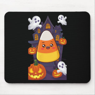 Candy Corn Halloween-Kostüm Mousepad