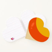 Candy Corn Halloween Notizblock (Innenseite)