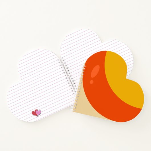 Candy Corn Halloween Notizblock (Innenseite)