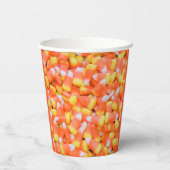 Candy Corn - Halloween Pappbecher (Rückseite)
