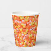 Candy Corn - Halloween Pappbecher (Vorderseite)