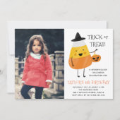 Candy Corn | Halloween-Party-Foto Einladung (Vorderseite)