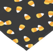 Candy Corn Halloween-Party Kurzer Tischläufer (Ecke)