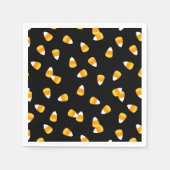 Candy Corn Halloween-Party Napkins Serviette (Vorderseite)